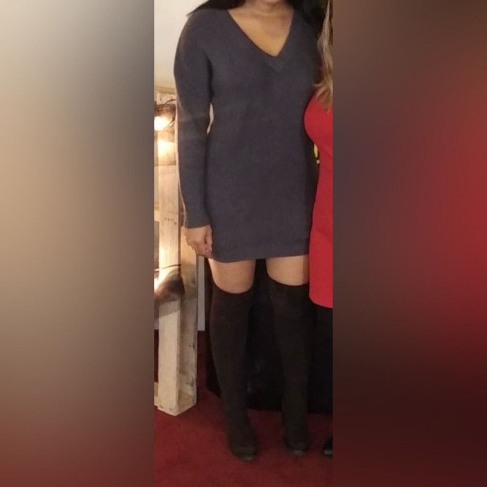 🎉 FRENCH CONNECTION Oversized Sweater Dress Sz M